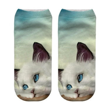 Cool 3D Printed Animals Pattern Unisex Cute Casual Low Cut Ankle Cotton Sock Cool 3D Printed Animals Pattern Unisex Cute Casual Low Cut Ankle Cotton Sock